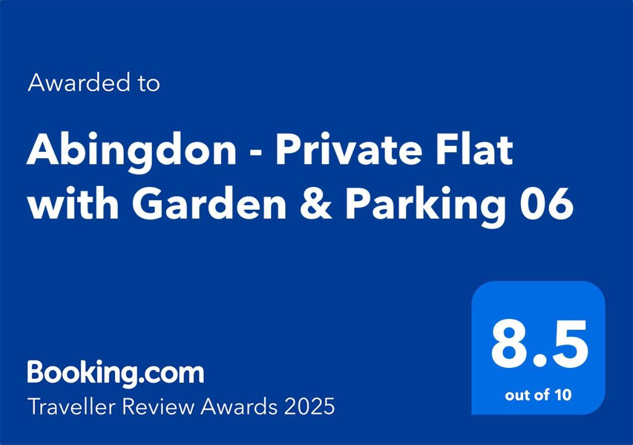 Abingdon - Private Flat With Garden & Parking 06アパートメント エクステリア 写真